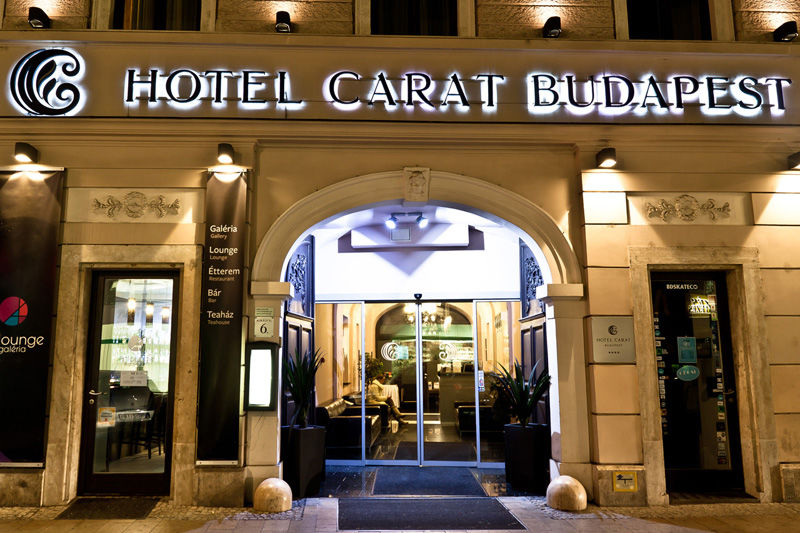 Carat Boutique Hotel Budapest Exterior photo