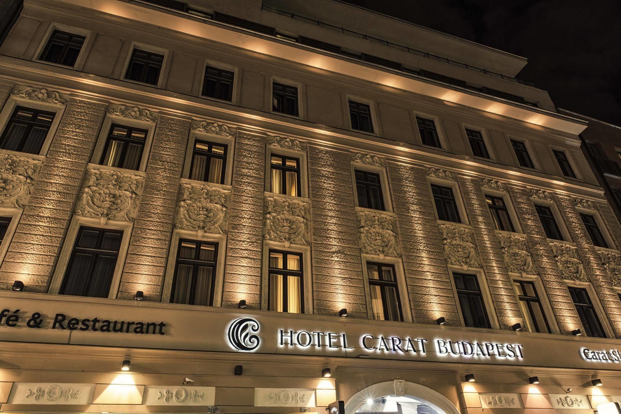 Carat Boutique Hotel Budapest Exterior photo